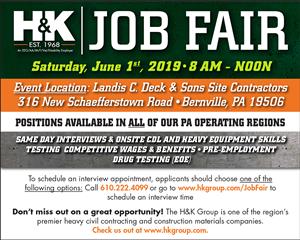 The H&K Group to Hold Job Fair on June 1st, 2019